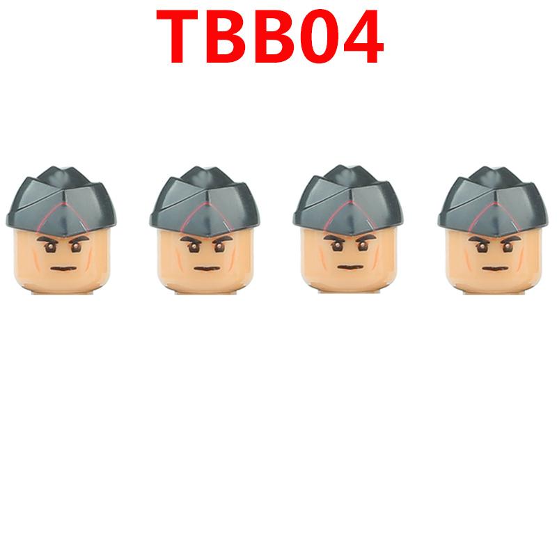 WW2 Military German Soldiers Figures Building Blocks Army Infantry Warrior Gunner Armour Cannon Weapons Bricks Toys For Kids