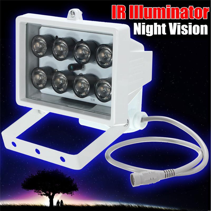 Buy New 8LED 12V Night Vision Lamp IR Illuminator Infrared Light for