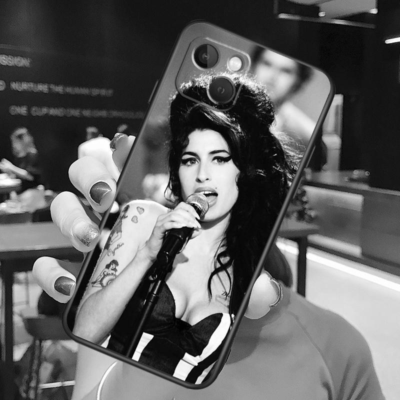 

Чехол Amy Winehouse для iPhone 14 13 12 11 15 16 Pro Max Plus X XS XR 12 13 Mini Чехол Аксессуары iPhone 13 mini