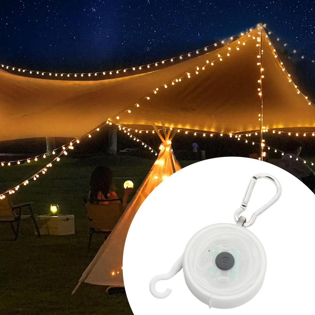 Camping String Lights 4 Modes Waterproof Christmas Lantern Tent Lantern For Outdoor Garden Backyard Patio Gathering Dining Party