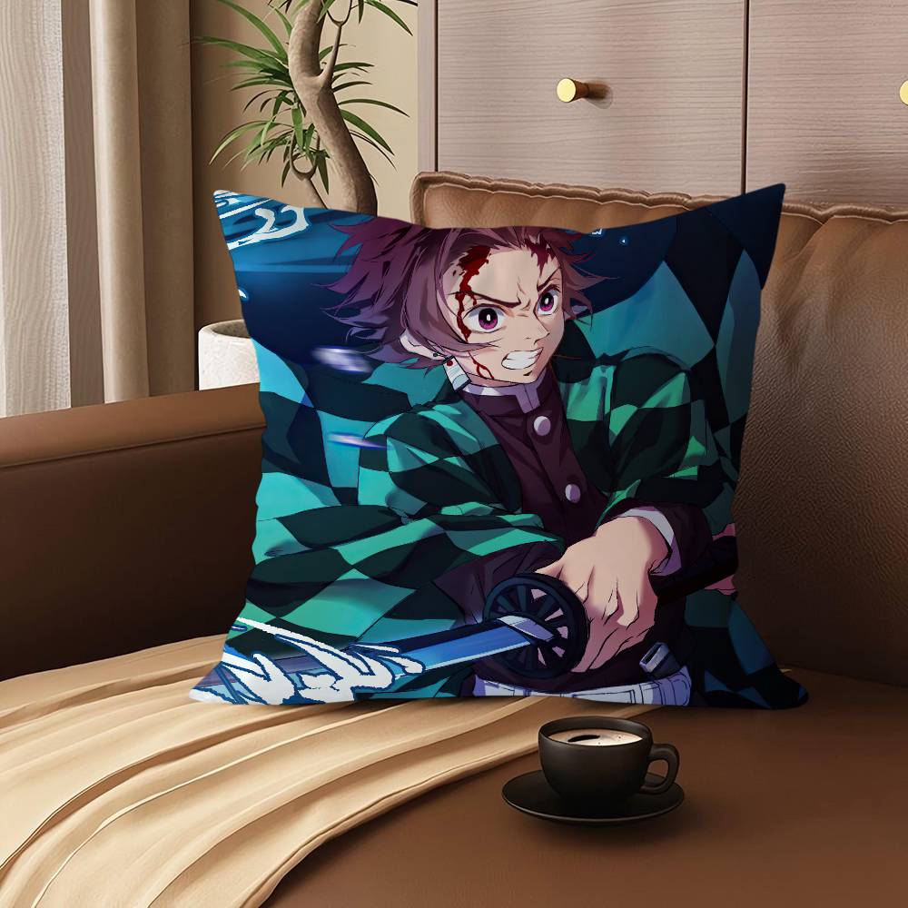 Kamado T-Tanjirou Kissenbezug Kissenbezug Polsterung Sofa Überwurfkissen Heimdeko Kissenbezug