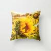 Premium Quality 18'' Summer Sunflower Pillow Case For Sofa And Car Cushion Decor