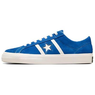 One Star Academy Pro Comfortable and Casual Durable Lightweight Low-Top Espadrilles Unisex White and Blue