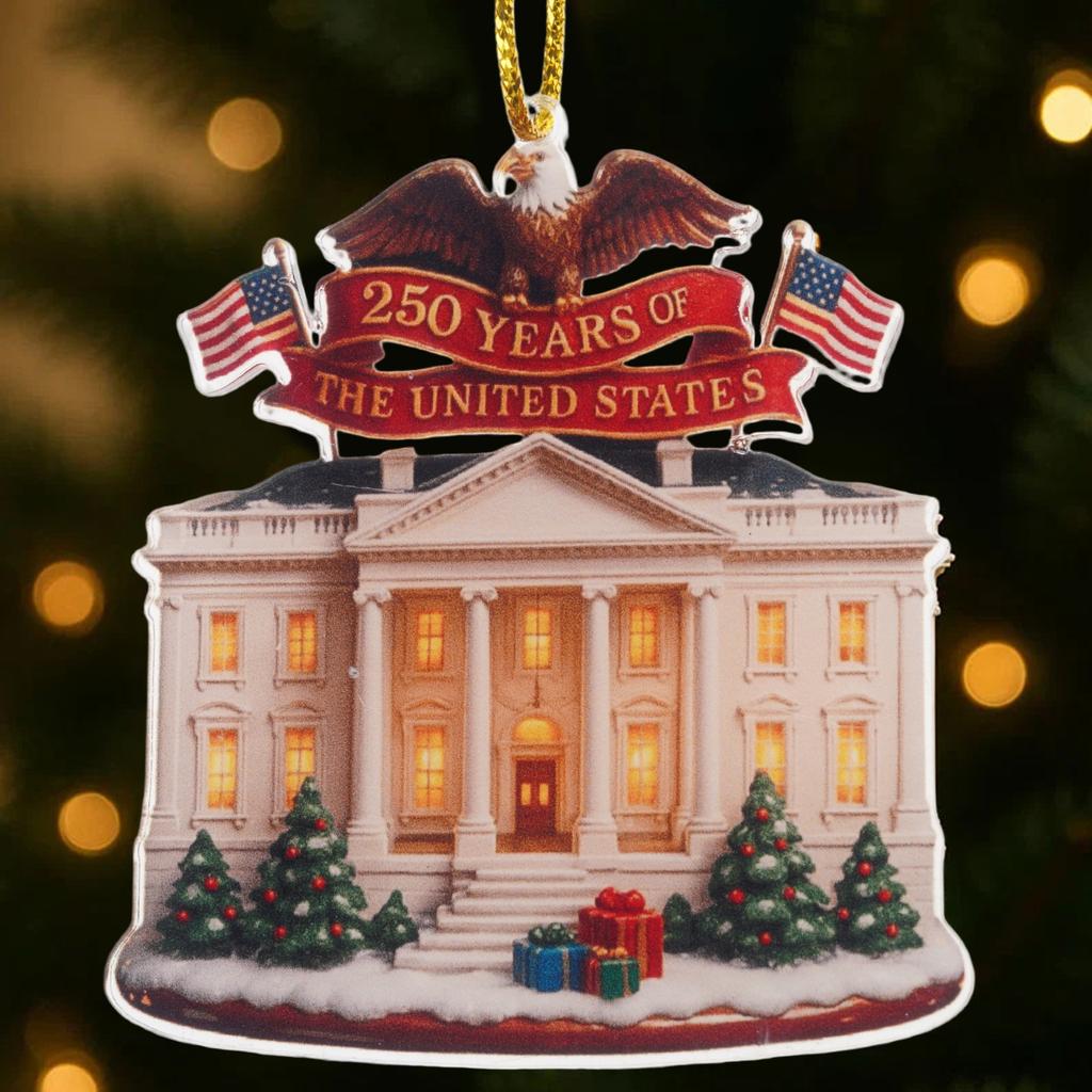 Ornamenti Campanella Commemorativa 250° Anniversario Americano Decorazioni per Feste per Commemorare la Storia