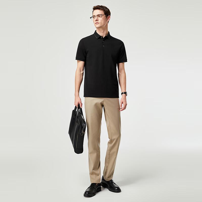 Youngor Men's Premium Short Sleeve Polo Shirt