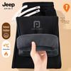 JEEP SPIRIT Men's 2025 Autumn/Winter Plush Lined Casual Sweatpants