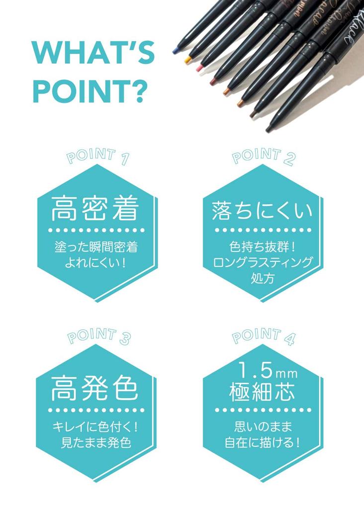 Pouch Skinny Gel Eyeliner Witch's (03 Cocoa)