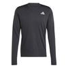 Adizero He TM Hakone Limited Edition Удобная спортивная мягкая дышащая футболка с длинным рукавом для мужчин, черные JD1742