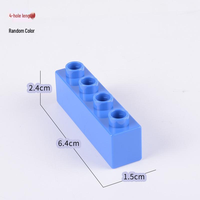 LEGO Duplo-Compatible Building Blocks: Accessories & Special Shapes for Kids' Educational Toys