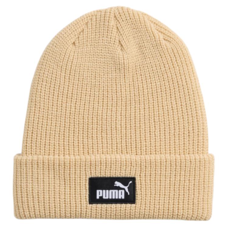 Puma Дизайн логотипа - Флисовая шапка Унисекс Шапки Бежевый 026410-05 OSFA