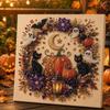 Resin Pearls Ghost Pearl Art DIY Kit Sparkling Texture Halloween Pearl Art  Seasonal Home Decor