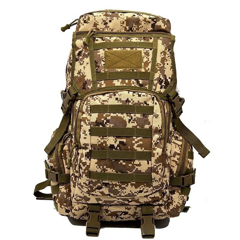 Spike Tactical Large Capacity Hiking Backpack 36-55L
