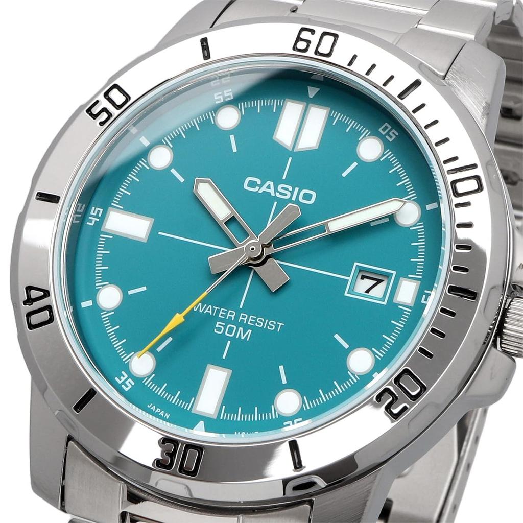 Casio Standard Analog Quartz Watch with Metal International Model Men's MTP-VD01D-3E2V