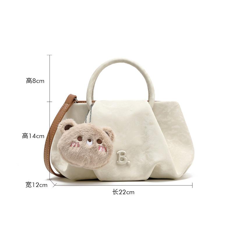 Сумка большой вместимости Женская сумка-мессенджер Портативная плиссированная сумка-облако Дизайн сумки-облака