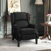 Reclining Massage Armchair With Remote Control 78x83x101cm Black