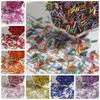 7mm Silver-Filled Glass Rice Tube Beads for DIY Jewelry, Necklace & Clothing Accessories