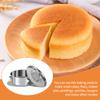 Flan Mold Stainless Steel Cake Baking Flan Pan Mold 1.5QT Cheesecake Pans Flanera Flan Mould Portable Kitchen Cake Baking Tools