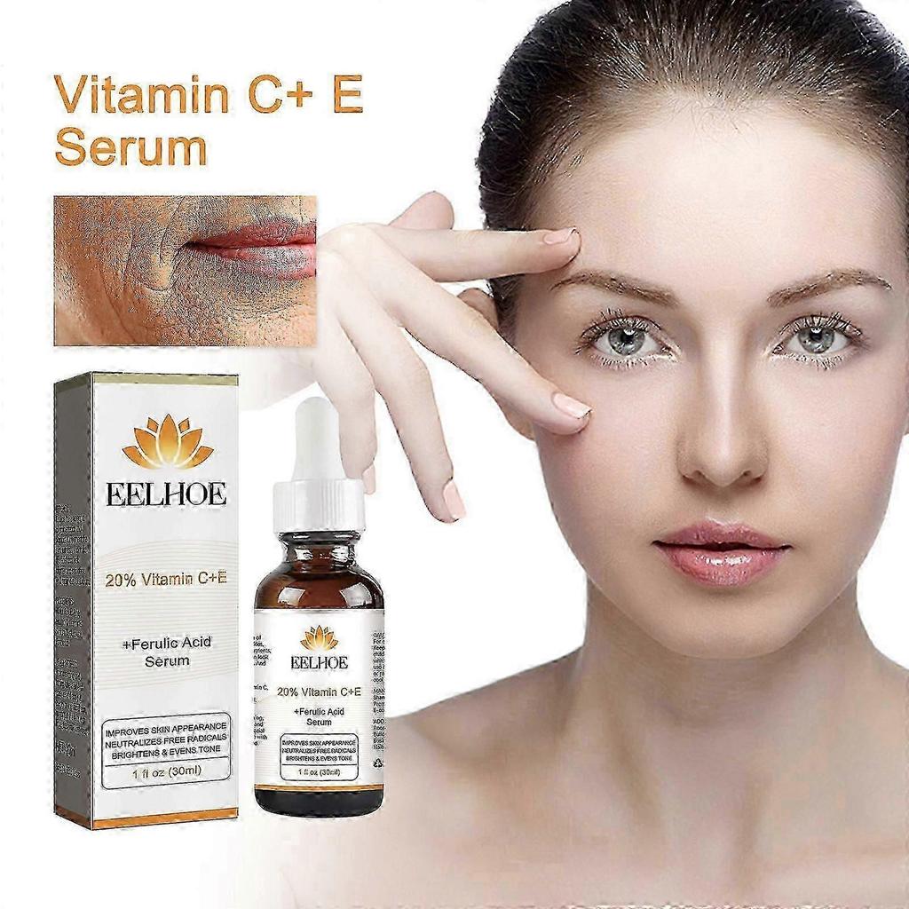 20% Vitamin C+e+ Ferulic Acid Face Serum Skin Whitening Face Anti-aging Care Essence
