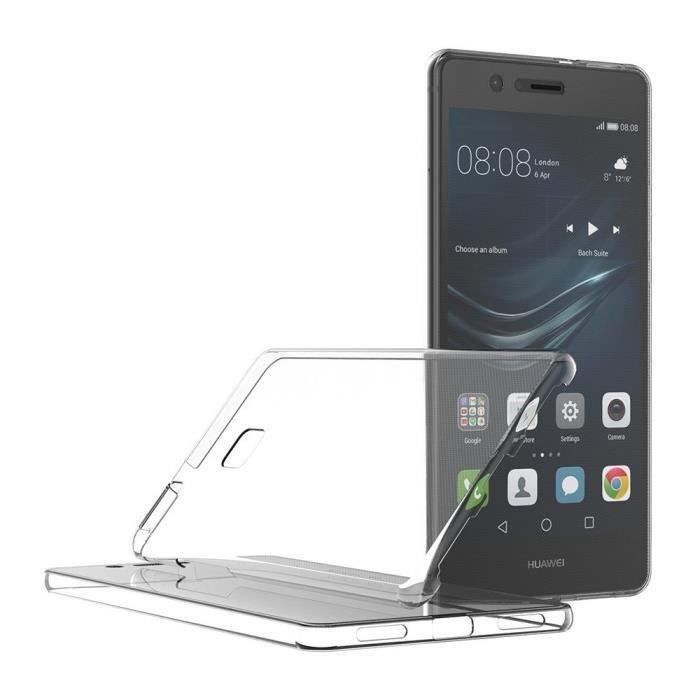 HUAWEI P9 LITE Case - Transparent TPU Full Silicone Case Phonillico®