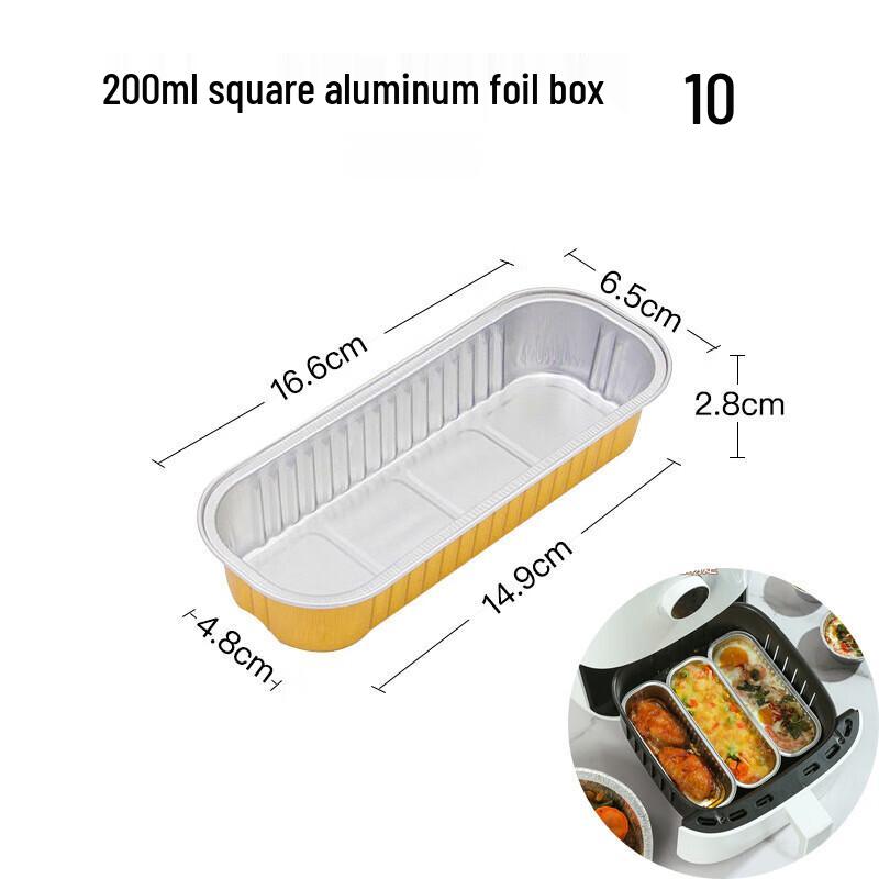 WS Golden Aluminum Foil Food Containers
