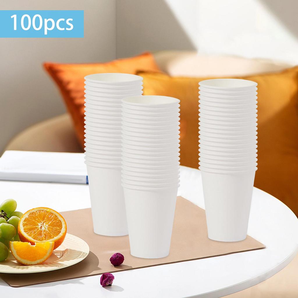 Disposable Coffee Cups Thickened Insulated Durable Eco Friendly Beverage Paper Cup for Milk