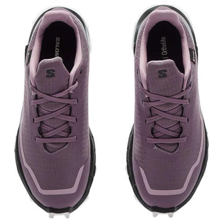 SALOMON Alphacross 5 GORE-TEX Moonscape Women Sneakers Purple Black White L47311000