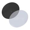 2Pcs Acrylic Turntable Slipmat Record Platter Player 12in Vinyl Slip Mat Non Static Dustproof DJ Equipment Accessories