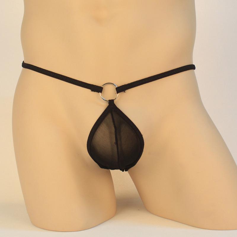 Men's Sexy Transparent Thong Underwear G03