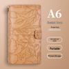A6 Retro Stamped High-Value Diary and Small Notebook