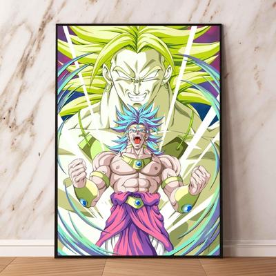 Poster und Gemälde von Dragon Ball Goku, die im Wohnzimmer hängen, klassischer HD-Druck, Kunstdruck, Geschenkbilder