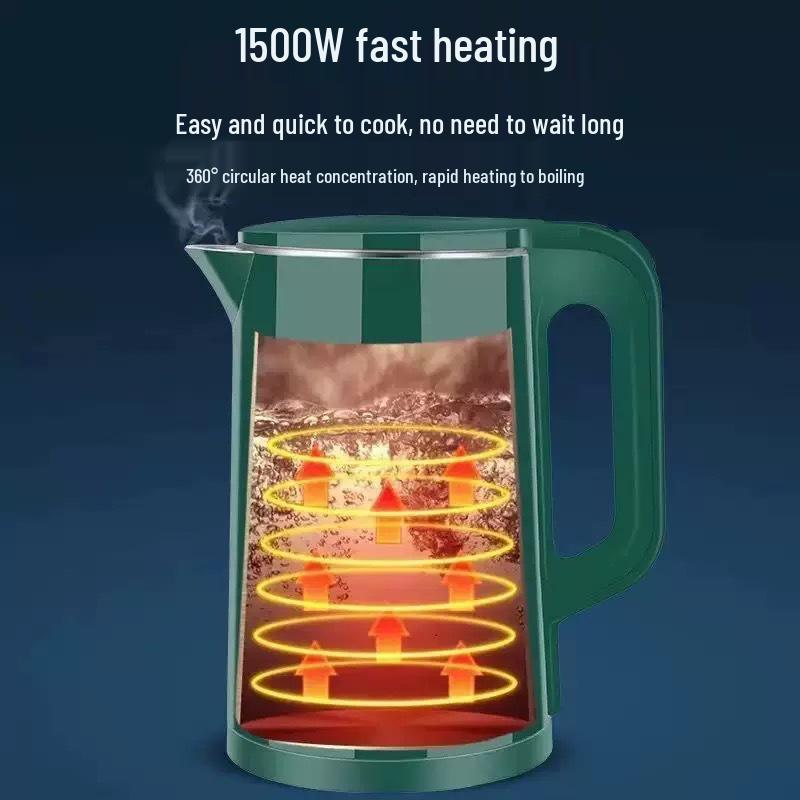 Elektrischer Thermos-Wasserkocher aus Edelstahl mit großem Fassungsvermögen und automatischer Abschaltung