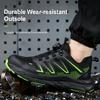 Unisex Steel Toe Safety Shoes For Men Women, Puncture-Proof & Smash-Resistant Breathable And Comfortable Work Shoes Fashionable