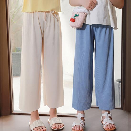 Штани проти комарів для дівчаток Літній тонкий сонцезахисний крем Дитячий одяг Кондиціонер Дитячі широкі широкі штани Літній одяг Кондиціонер