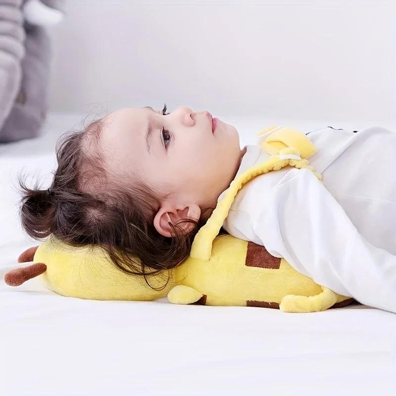 Toddler Head Back Protector Pillow Cartoon Kids Safe Learn To Walk Support Cushion Anti-Fall Backward Cap for Baby