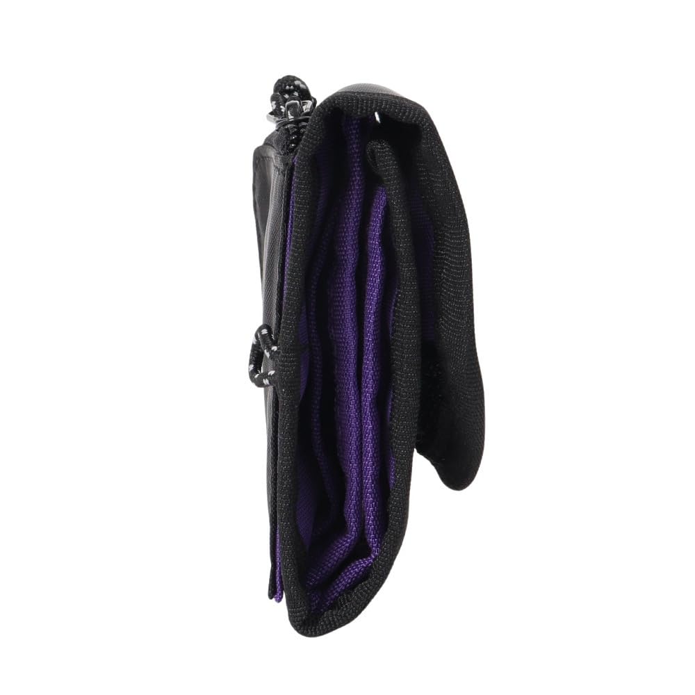 Cobmaster Compact Mini Wallet for Men and Coin Accordion Card Outdoor Black Women, Unisex, Purse, Storage, Lightweight, Design, 81091500,