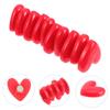10 Pcs Magnet Heart Fridge Magnets for Note Message Decorate Small Valentine's Day Map Office Red Locker Kitchen Whiteboard