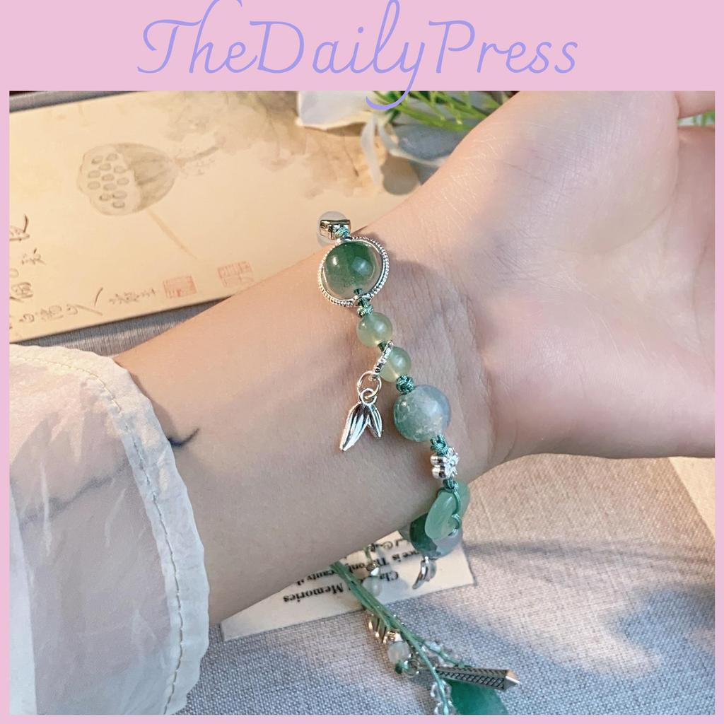 Lotus Butterfly Chic Bracelet For Women Friendship Gift Style Chinese