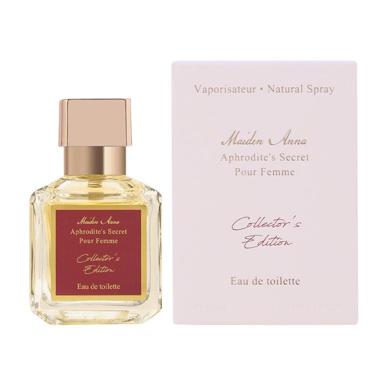 Rouge Crystal Red Long-Lasting Women's Perfume Gift Set - Light Fragrance, Three-Piece Valentine's Day Gift Box