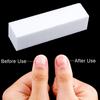 10 Stück Nagelfeilen Bufferblock Set Maniküre Pediküre Pflege Nagelkunst Polierschleifwerkzeuge Weißer Schwamm Puffer Nagelfeilen Werkzeuge