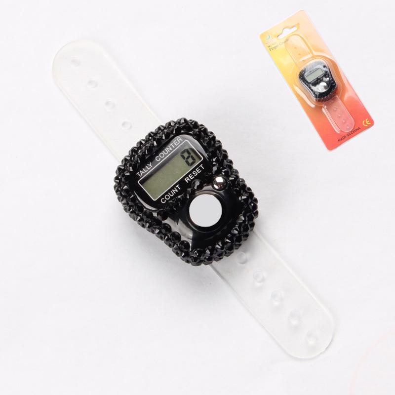 Diamond-Set Tally Counter Ring