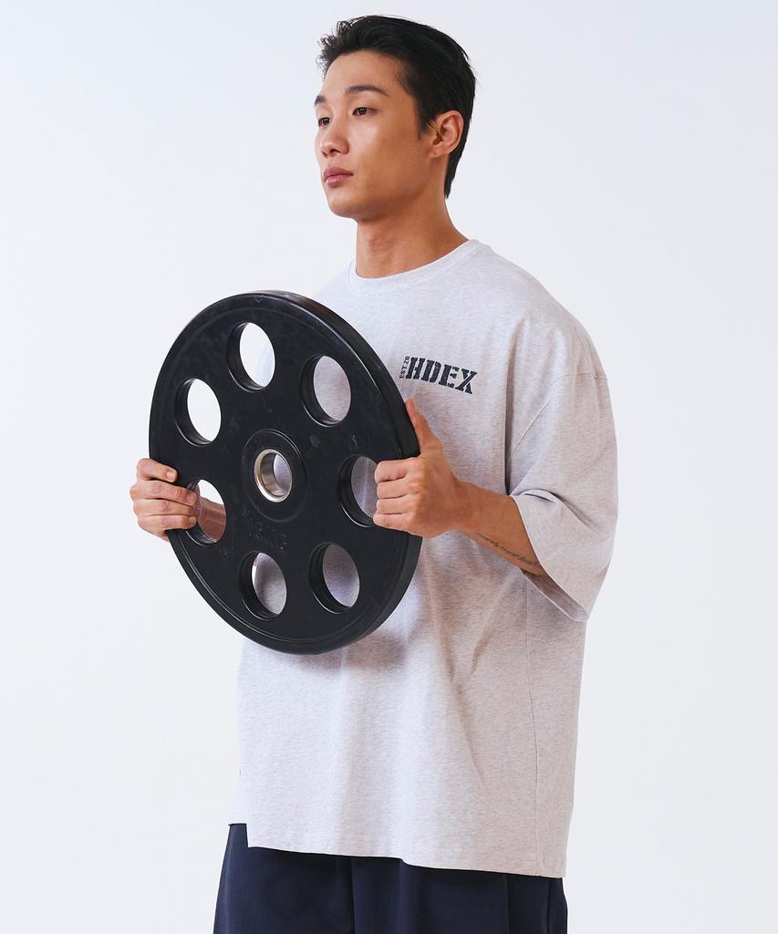 HDEX Core Small Logo Giant Fit Short Sleeve (Melange White)