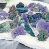 Smooth Polished Rocks Natural Grape Agate Crystal Cluster, Mineral Gemstone, Stone Landscaping for Aquarium Terrarium Decor, Unique Gift Collectors