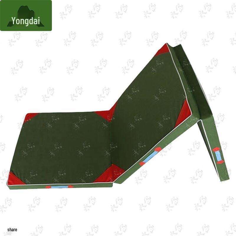 Yongdai Army Green Tri-Fold Exercise Mat