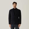 Ferraromilano Two-Tone Check Chenille Jacket Navy (Am0Ejk40949)
