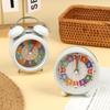 Kids Learning Alarm Clock Cute Colorful Silent Wake Up Clock for Children Bedroom Home Portable Travel Use