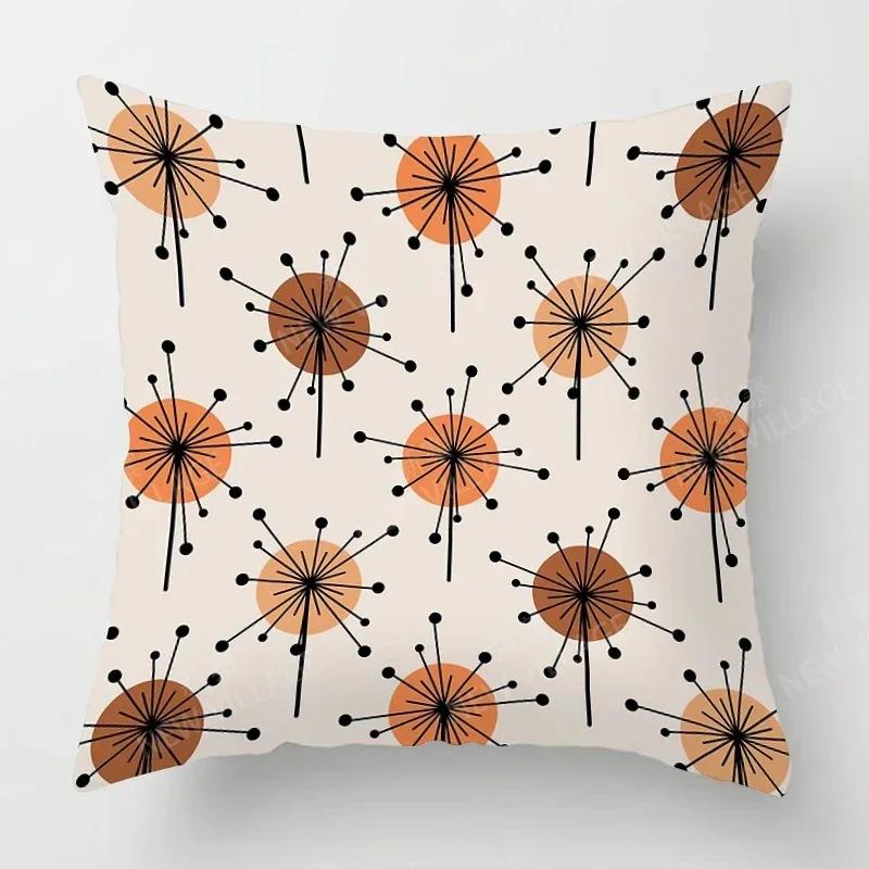 Nordic Fall Home Decor Autumn Throw Pillow Case Sofa Cushion Cover Modern  Geometry