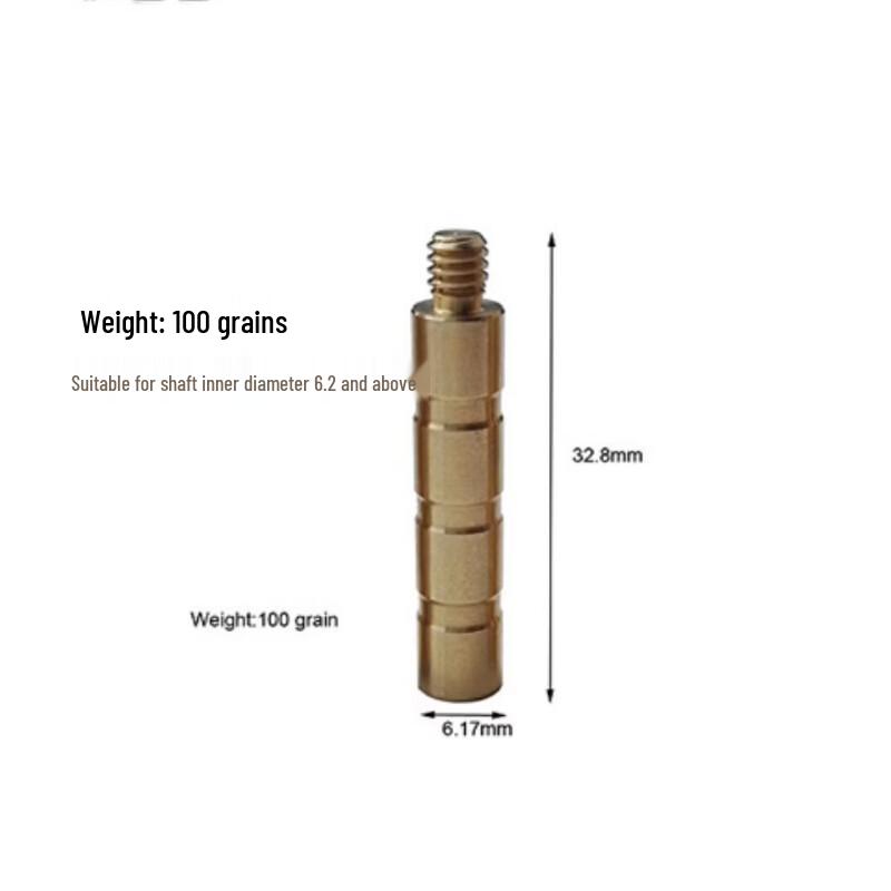 Archery Copper Stabilizer Weights (10-pack)
