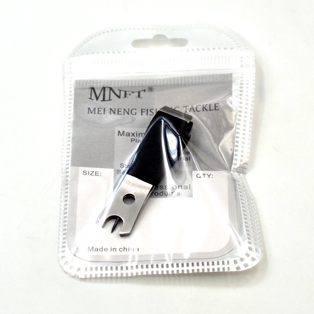 MNFT 1Pcs Fishing Line Cutter 2 In 1 Stainless Steel Line Clipper Hook Eye Cleaner Pin Fly Fishing Line Nippers Fly Tying Tool