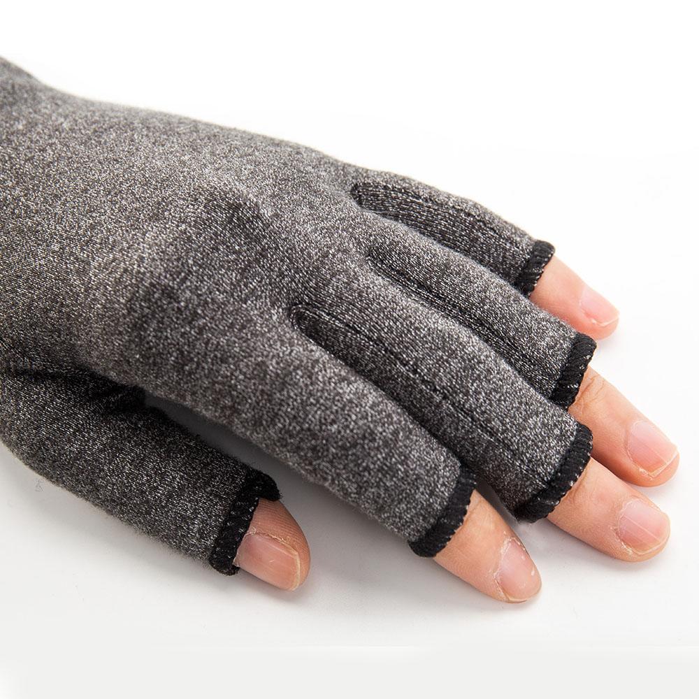 Arthritis gloves hemp gray XL