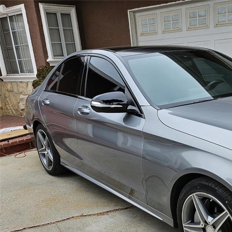 Car Rearview Mirror Cap Cover For Mercedes Benz C E GLC Class W205 X253 W213 W222 Replace 0998110122 0998110222-A99D